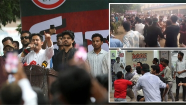 সারজিসের সমাবেশে দফায় দফায় সংঘর্ষ