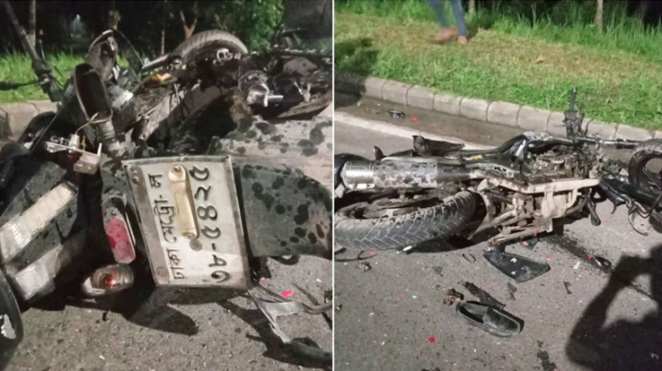 পদ্মা সেতুর টোলপ্লাজায় মোটরসাইকেলে বাসের ধাক্কা, নিহত ২