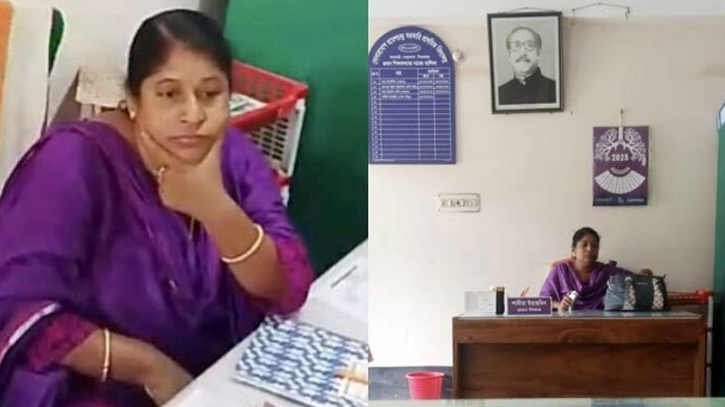 শেখ মুজিবের ছবি টানানো সেই প্রধান শিক্ষিকা বরখাস্ত