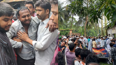 যাদের টানে দেশে ফেরা, তাদেরই কবরে শোয়ালেন প্রবাসী বাহার