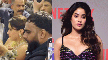 সিনেমার প্রচারে গিয়ে বিপাকে জাহ্নবী কাপুর
