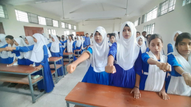 লোহাগড়ায় দুর্নীতি বিরোধী শপথ নিলো শিক্ষার্থীরা