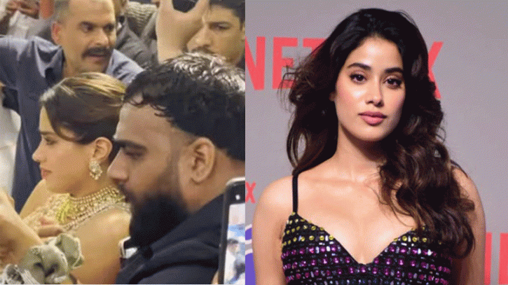 সিনেমার প্রচারে গিয়ে বিপাকে জাহ্নবী কাপুর