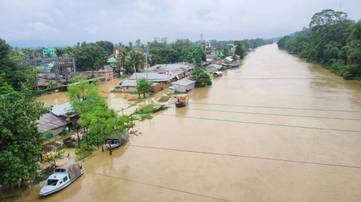 রাঙামাটিতে নিম্নাঞ্চল প্লাবিত