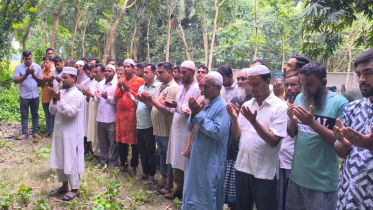 বালিয়াকান্দিতে শহীদ সাগরের কবর জিয়ারতে উপজেলা বিএনপির নেতৃবৃন্দ 