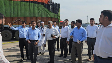 আমদানি-রপ্তানি সহজীকরণে এনবিআর চেয়ারম্যানের পরিদর্শন