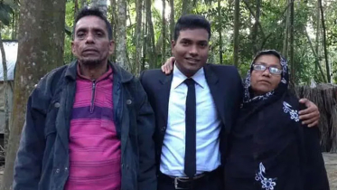 র‍্যাবের গুলিতে পা হারানো লিমনের বাবাকে মারধর