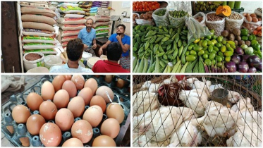 চাল-সবজির দাম চড়া, কমেছে ডিম-মুরগির