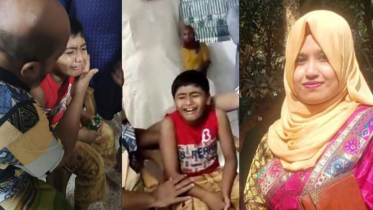 জ্যোতির দাফন সম্পন্ন, মায়ের জন্য কাঁদছে যমজ দুই শিশু