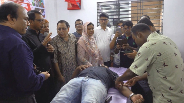 ঝিনাইদহে জুলাই গণ-অভ্যুত্থান স্মরণে বিএনপির রক্তদান ক্যাম্প