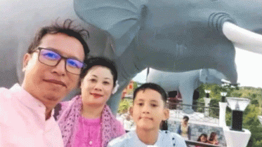 মাইলস্টোন স্কুলে দগ্ধ রাঙামাটির উক্য চিং আর নেই