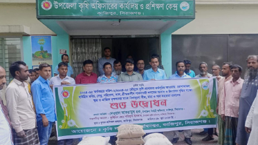 কাজীপুরে কৃষকদের মাঝে বিনামূল্যে বীজ ও সার বিতরণ শুরু