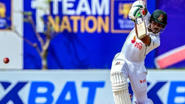 গলে ইতিহাস গড়লেন শান্ত, বাংলাদেশের সামনে জয়ের হাতছানি