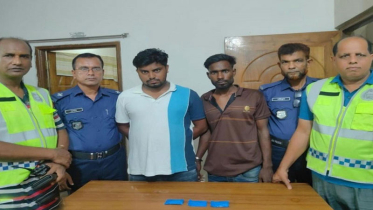 চৌহালীতে দুই শীর্ষ মাদক ব্যবসায়ী গ্রেপ্তার