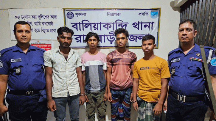 কদম হত্যা মামলার ৪ আসামি গ্রেপ্তার
