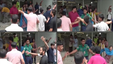 নারীসহ দুজনকে লাথি, অভিযোগ ‘শিবির ক্যাডারের’ বিরুদ্ধে