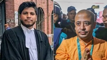 আইনজীবী আলিফ হত্যা মামলায় চিন্ময় দাস ব্রহ্মচারী গ্রেপ্তার