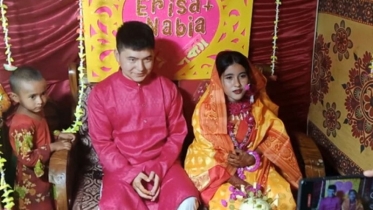 বন্ধুর আহ্বানে ঘুরতে এসে তার বোনকে বিয়ে করলেন চীনা যুবক
