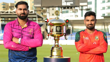 টস জিতেছে আরব আমিরাত, ব্যাটিংয়ে বাংলাদেশ 