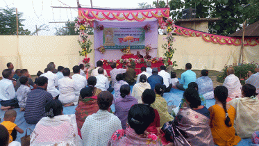 কেন্দ্রীয় বৌদ্ধ বিহারে বুদ্ধ পূর্ণিমা উদযাপন ও বুদ্ধ স্নান