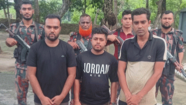 সীমান্তে অবৈধ অনুপ্রবেশ, শিশুসহ আটক ১৪ 