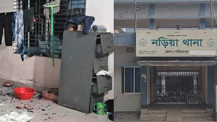 কাগজপত্রহীন মোটরসাইকেল জব্দ, থানায় ছাত্রদল নেতাকর্মীদের হামলা