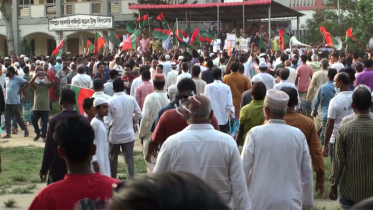 জাতীয় বিপ্লব ও সংহতি দিবসে নরসিংদীতে বর্ণাঢ্য র‌্যালি