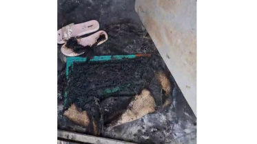 নেত্রকোণায় কেন্দ্রীয় এনসিপি নেতার বাড়িতে আগুন, তদন্তে পুলিশ