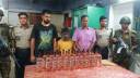 লক্ষ্মীপুরে ওষুধের দোকানে মদ বিক্রি, ৩ আটক