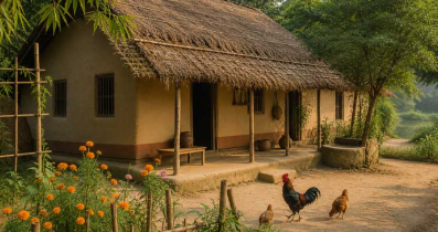 যে মাটির ঘরে ছিল শীতলতা আর শান্তি, হারিয়ে যাচ্ছে বাংলার সেই ঘর