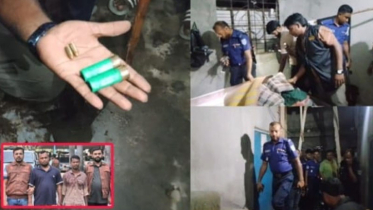 শীর্ষ সন্ত্রাসী রবিনের বাড়িতে অভিযান, ৪ রাউন্ড গুলি উদ্ধার
