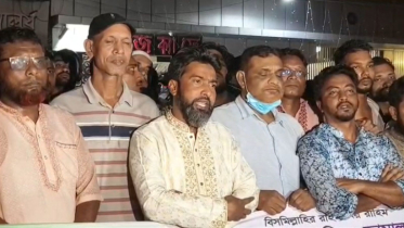 এম রশিদুজ্জামান মিল্লাত পূর্ণমন্ত্রী হওয়ায় জামালপুরে আনন্দ মিছিল