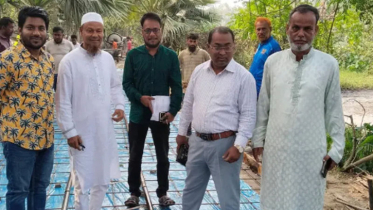 কাজিপুরের ইউএনও’র আবেগঘন বিদায়