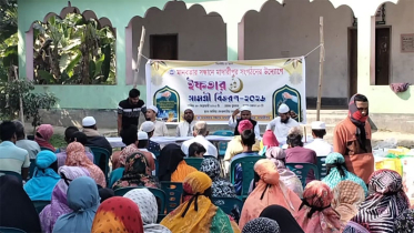 রমজান উপলক্ষে মাদারীপুরে দুস্থদের মাঝে ইফতার সামগ্রী বিতরণ
