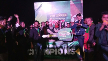 সিঙ্গাইরে ফুটবল উৎসব: শিরোপা জিতল জামির্ত্তা ড্রিম ইলেভেন