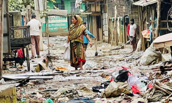বান্দরবানে বন্যা পরিস্থিতি উন্নতি, রয়েছে দুর্ভোগ