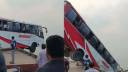 দৌলতদিয়ায় ফেরিতে ওঠার সময় নদীতে বাস, বহু হতাহতের আশঙ্কা