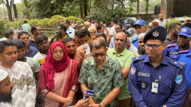 সিংগাইরে স্বাস্থ্যমন্ত্রী, দুর্নীতির বিরুদ্ধে কঠোর বার্তা