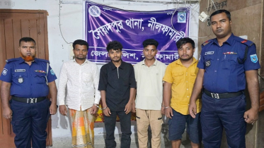 সৈয়দপুরে অনলাইন ক্যাসিনো চক্রের ৪ সদস্য আটক