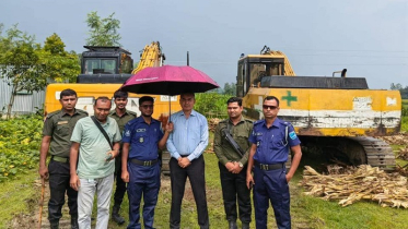 নাগরপুরে অবৈধ বালু উত্তোলনের বিরুদ্ধে প্রশাসনের অভিযান