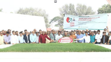 শহীদ জিয়া-খালেদা জিয়ার সমাধিতে জিয়াউর রহমান ফাউন্ডেশনের শ্রদ্ধা