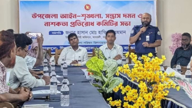 আমতলীতে সন্ত্রাস-নাশকতা প্রতিরোধে সভা