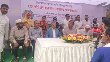 ২৬ কোটি টাকায় ধানমন্ডি লেকের খনন ও সৌন্দর্যবর্ধন শুরু