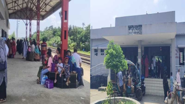 তিন মাস বিদ্যুৎহীন কাটাখালী রেলস্টেশন, জনবলও সংকটে