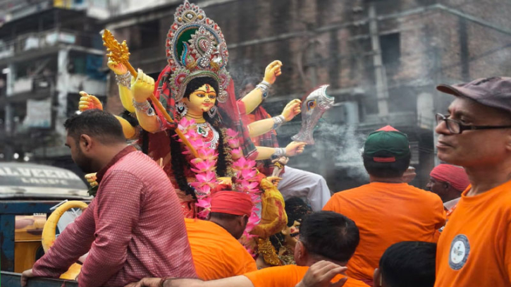 বিজয়ার সুরে বিদায়, এক বছরের অপেক্ষা