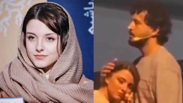 অভিনেতার বুকে মাথা রাখায় মামলা