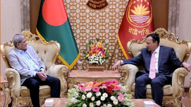 রাষ্ট্রপতি মির্জা ফখরুলের সঙ্গে অ্যাটর্নি জেনারেলের সাক্ষাৎ