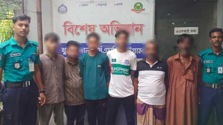 নিষিদ্ধ আওয়ামী লীগের ছয় নেতাকর্মী গ্রেপ্তার